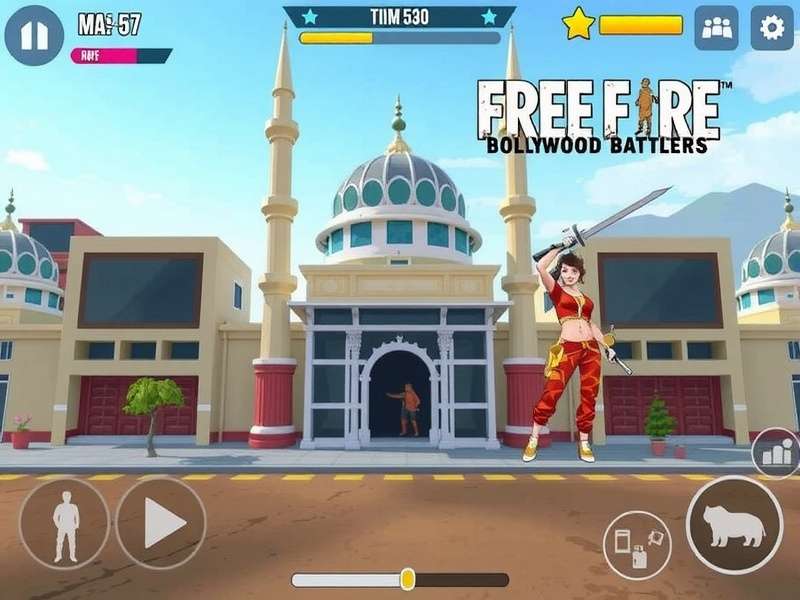 Free Fire Bollywood Battlers Gameplay Screenshot